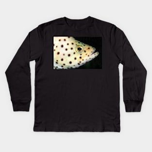 Fish Portrait - Wilf Kids Long Sleeve T-Shirt